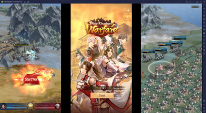 วิธีติดตั้ง Three Kingdoms: Warfare บน PC และ Mac ผ่าน Bluestacks