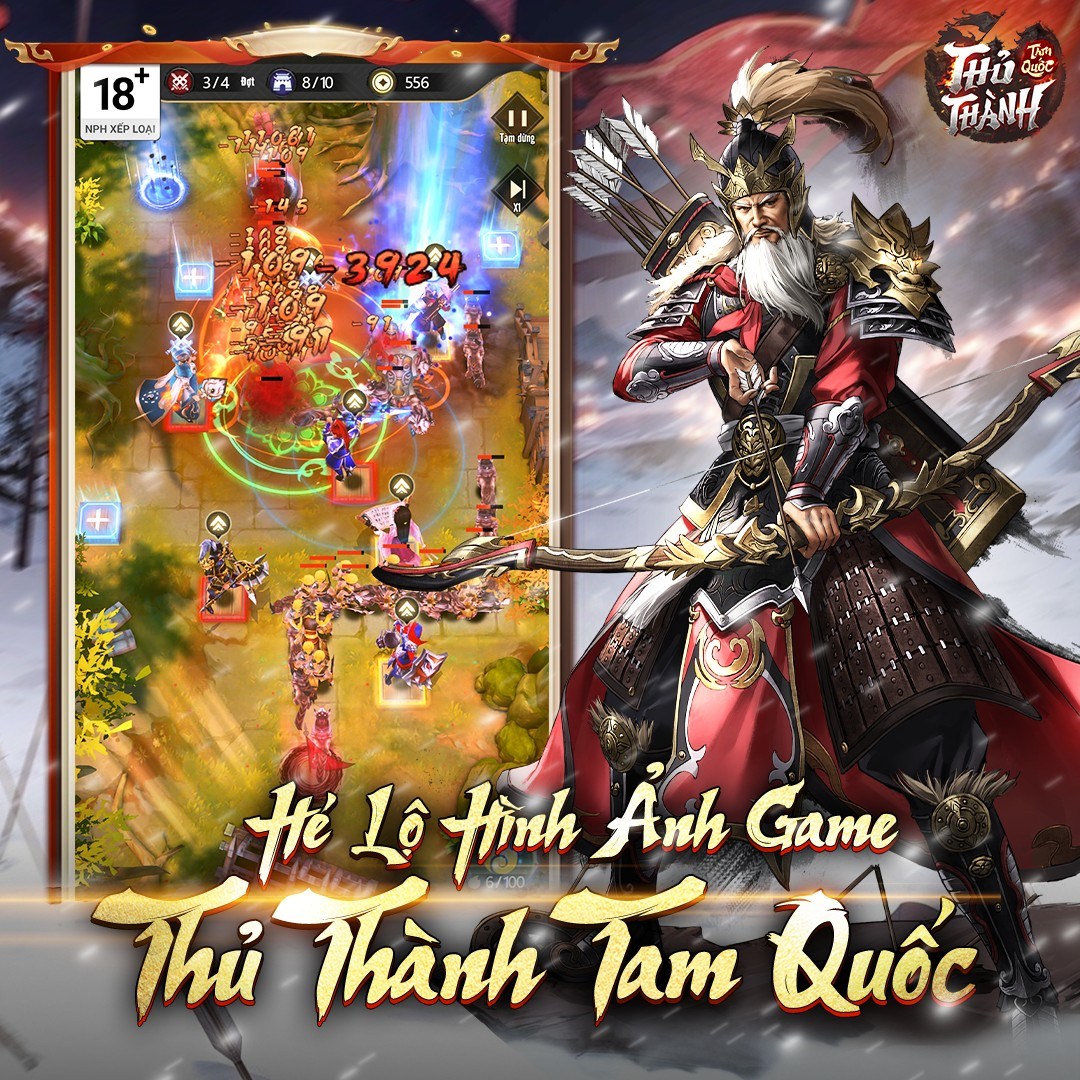 Thủ Thành Tam Quốc: Game thủ thành đấu tướng rảnh tay sắp phát hành