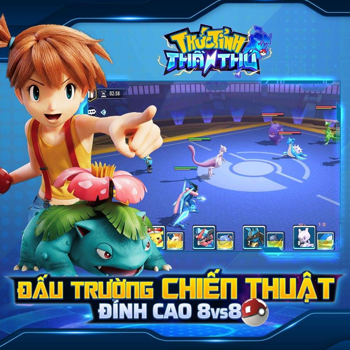 Thức Tỉnh Thần Thú, game đấu trường Pokemon ra mắt ngày 23/11