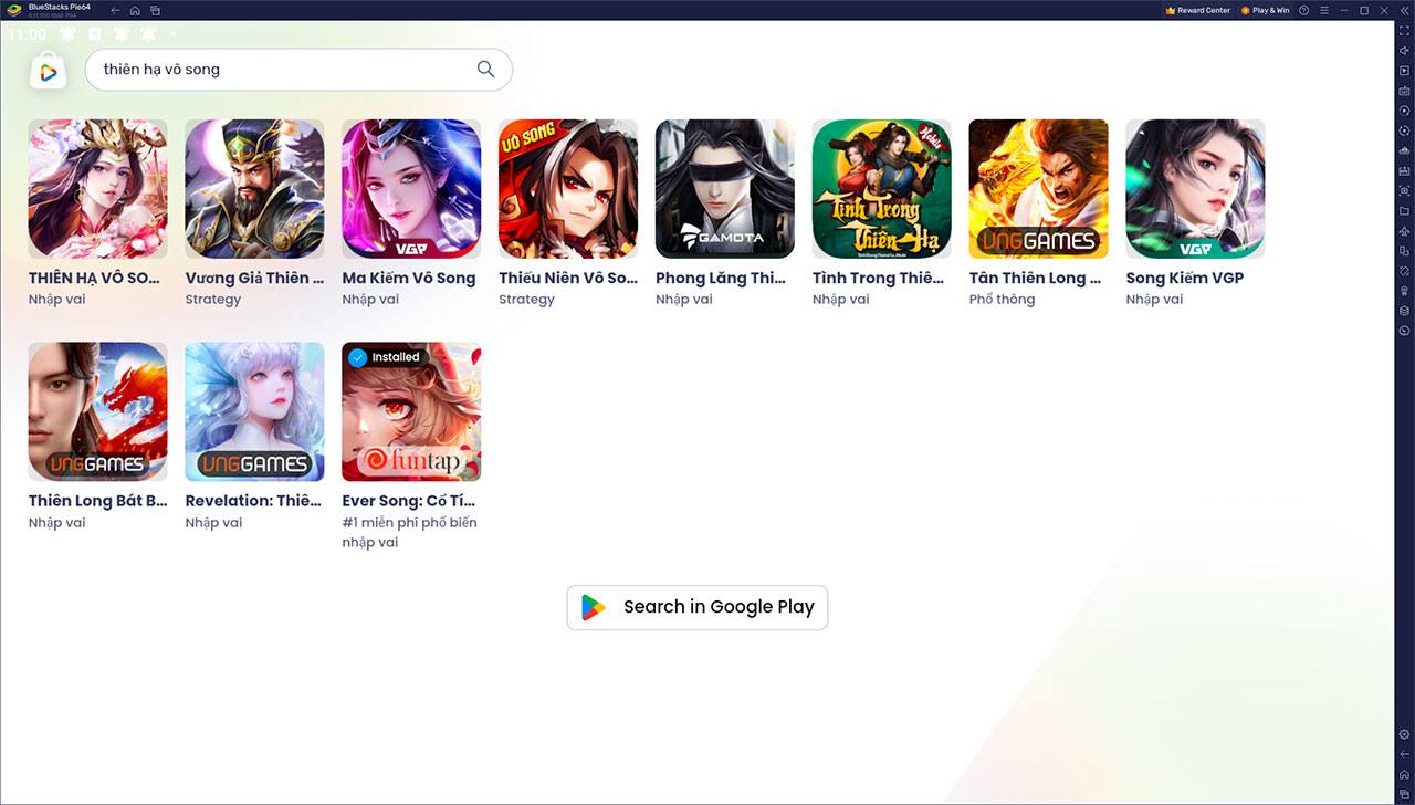 Trải nghiệm tựa game Thiên Hạ Vô Song trên PC với BlueStacks