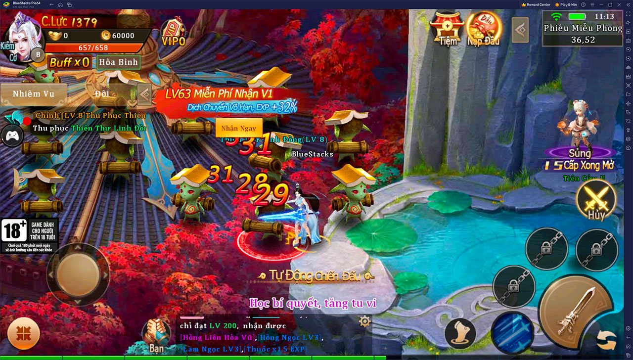 Trải nghiệm tựa game Thiên Hạ Vô Song trên PC với BlueStacks