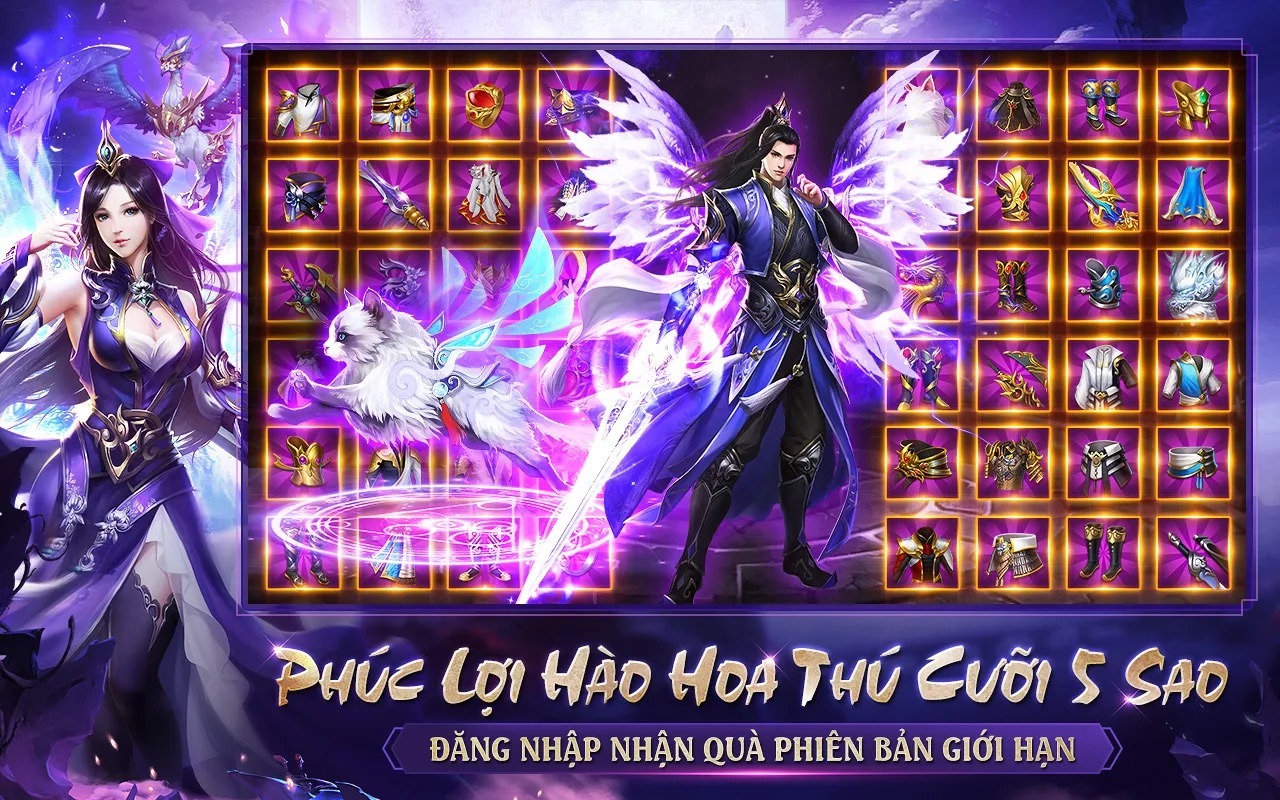 Tiên Linh Ký: Game nhập vai cày cuốc 2.5D siêu nhẹ