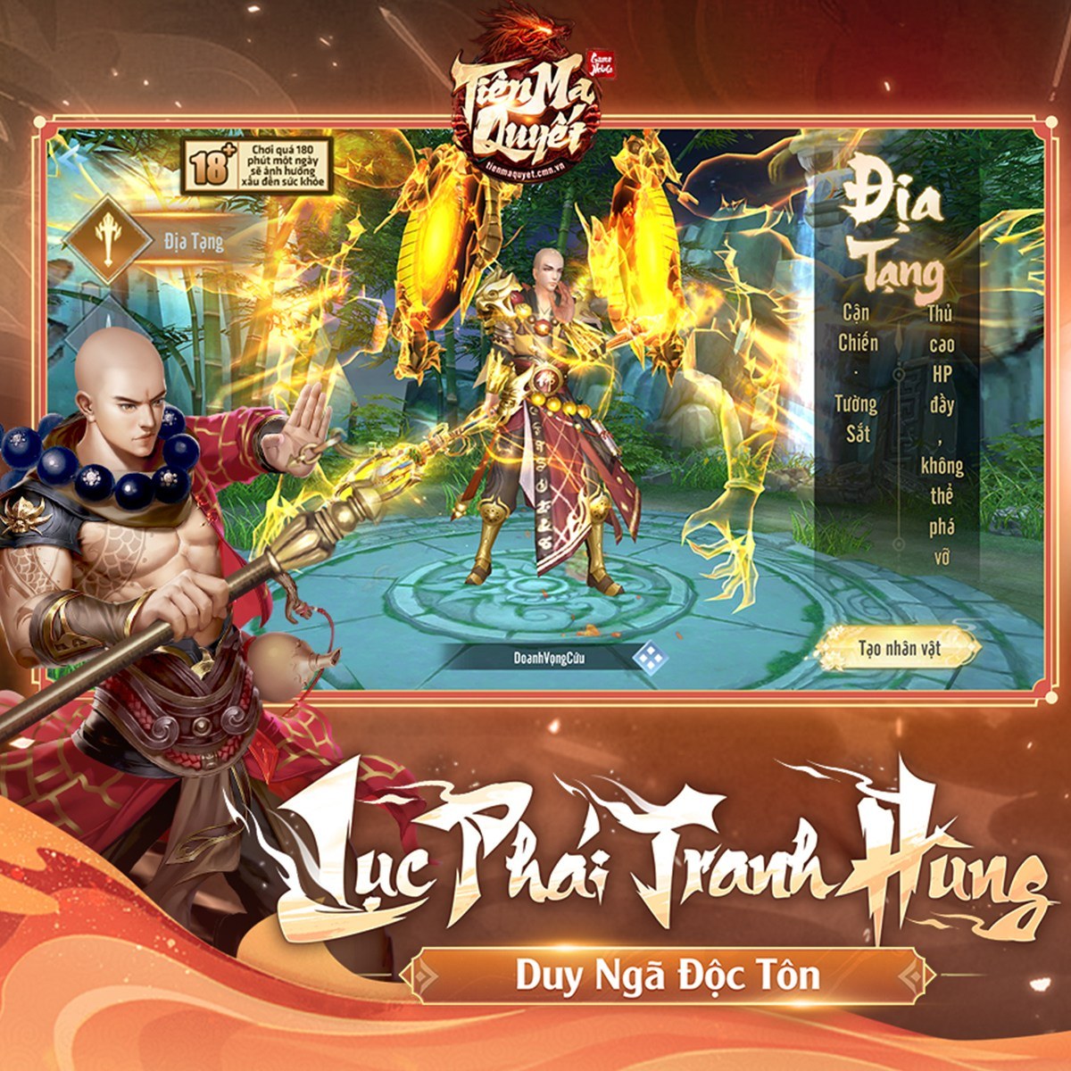 Tiên Ma Quyết: Game nhập vai huyết chiến tam giới sẽ do CMN Online phát hành