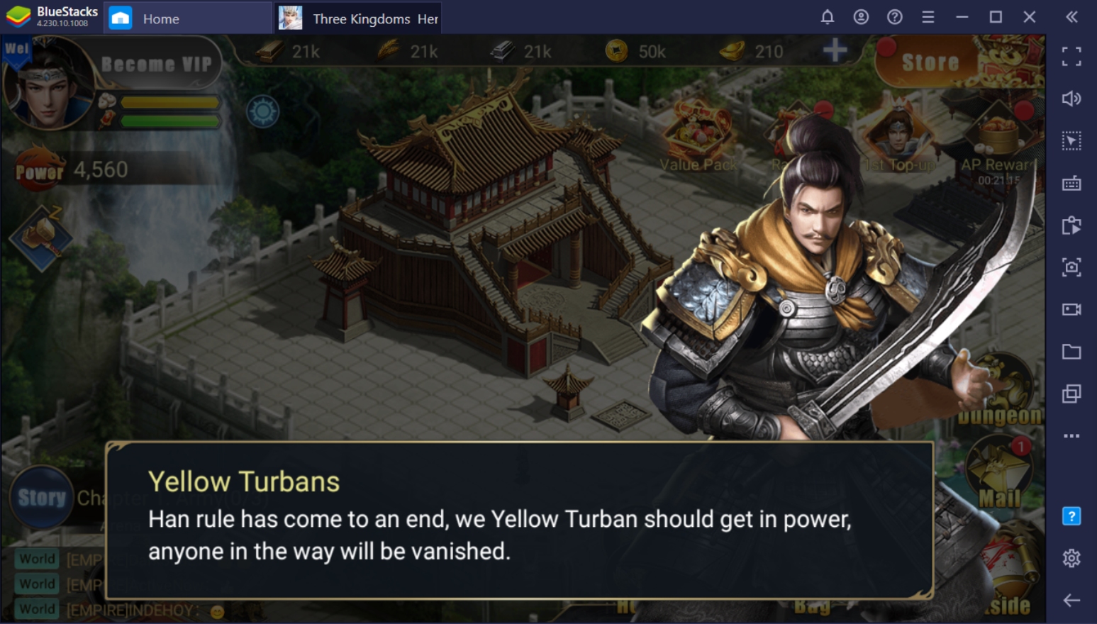 How To Play Three Kingdoms: Heroes Saga On PC With BlueStacks