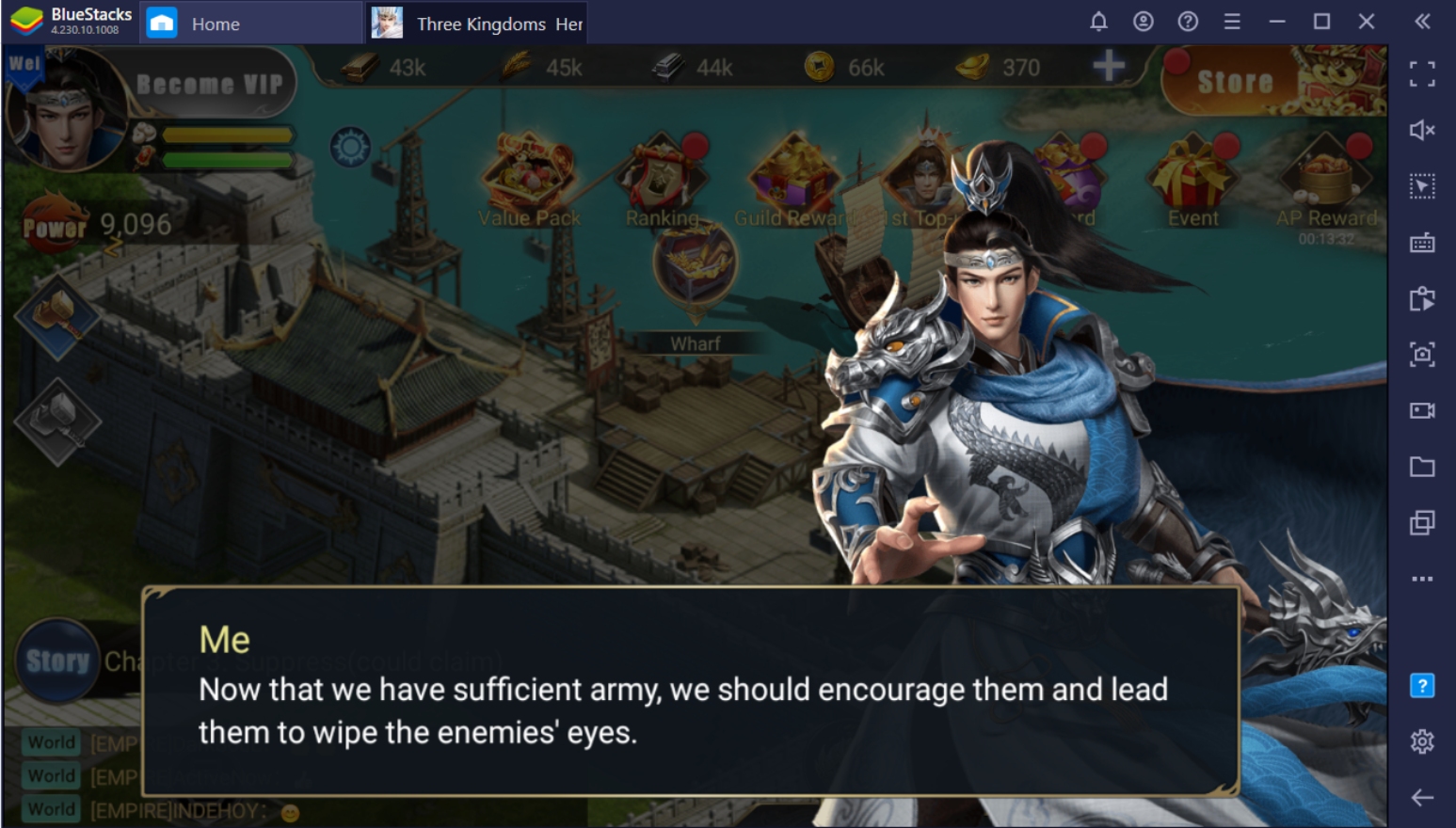 How To Play Three Kingdoms: Heroes Saga On PC With BlueStacks