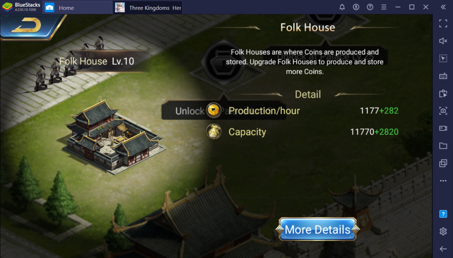 Three Kingdoms: Heroes Saga on PC - Economy Guide