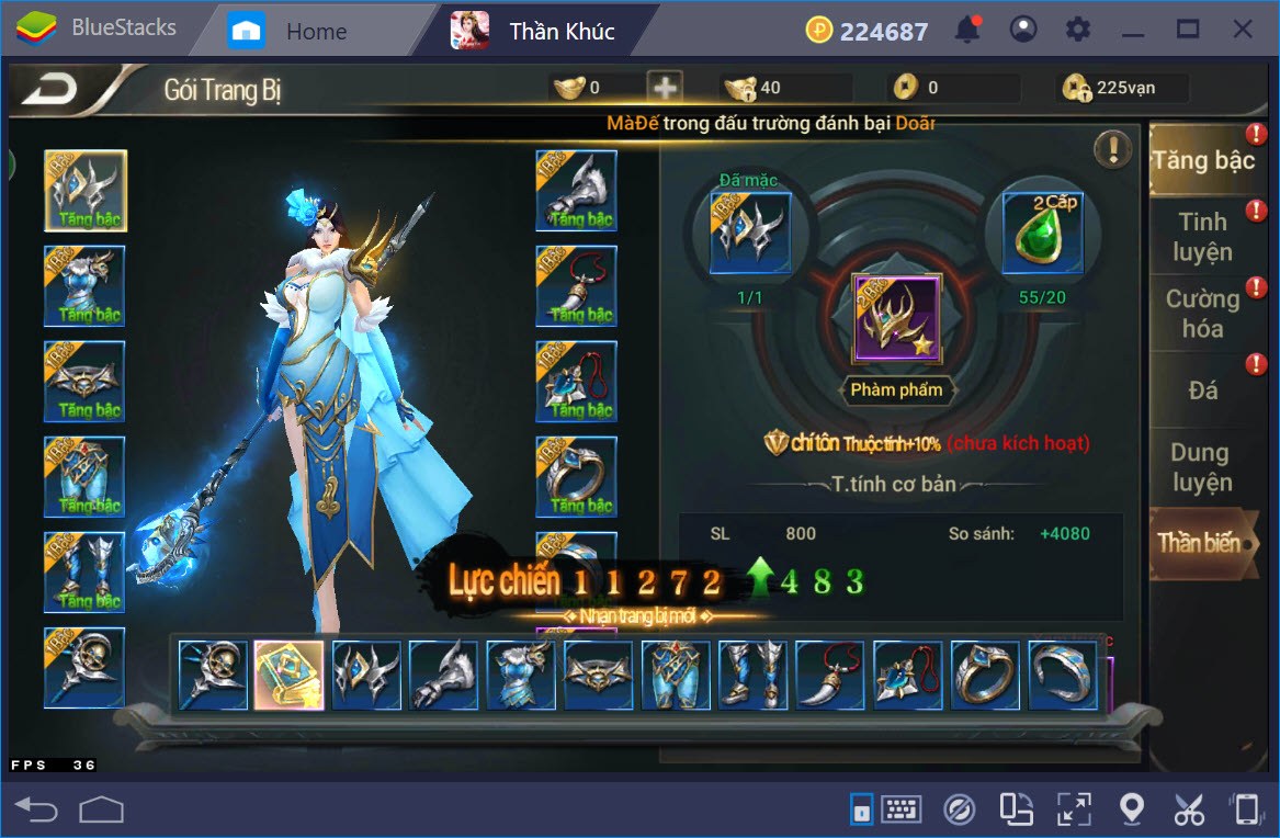 Thần Khúc Mobile: Hướng Dẫn Nâng Cấp Tổng Thể Cho Nhân Vật | Bluestacks