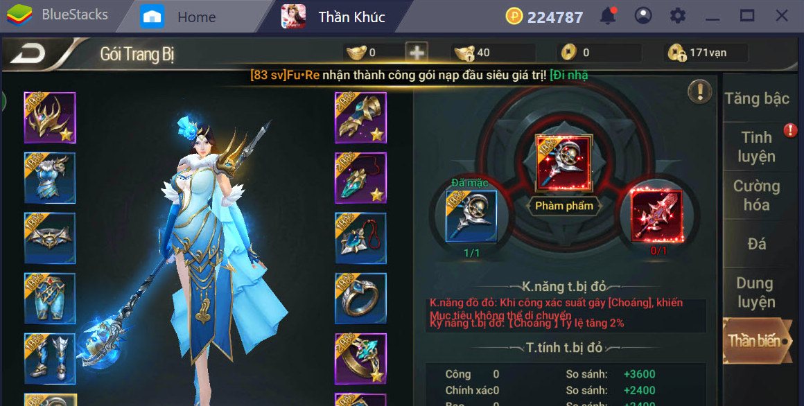 Thần Khúc Mobile: Hướng dẫn nâng cấp tổng thể cho nhân vật