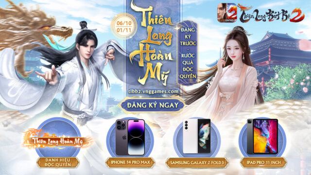 Thiên Long Bát Bộ 2 mở sự kiện đăng ký trước