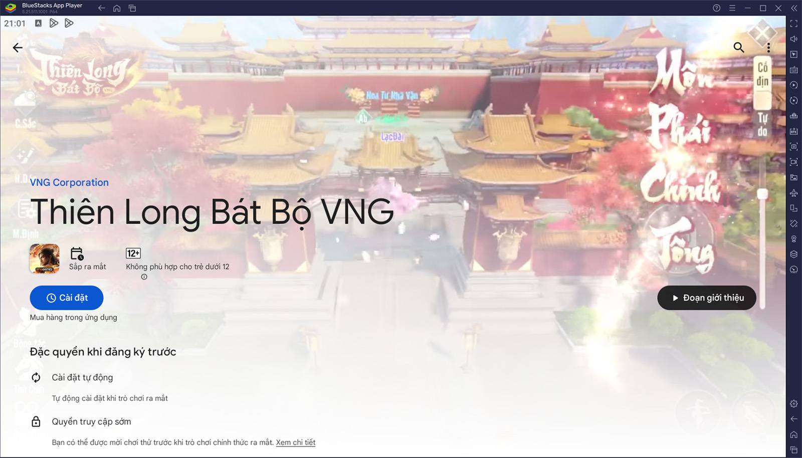 Chơi ngay siêu phẩm nhập vai kiếm hiệp Thiên Long Bát Bộ VNG trên PC với BlueStacks