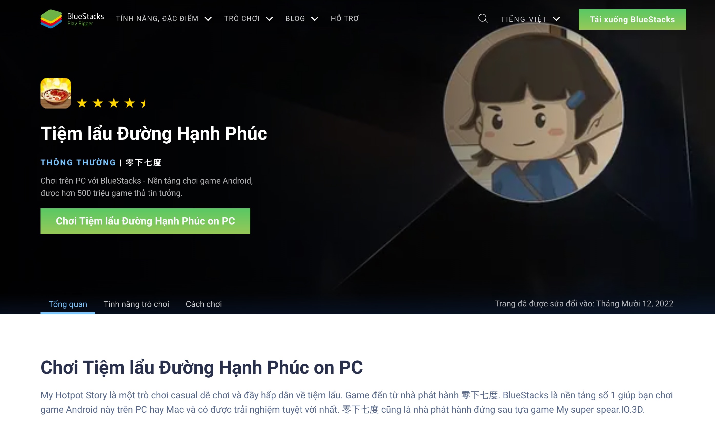 Khởi nghiệp quản lý Tiệm lẩu Đường Hạnh Phúc trên PC cùng BlueStacks