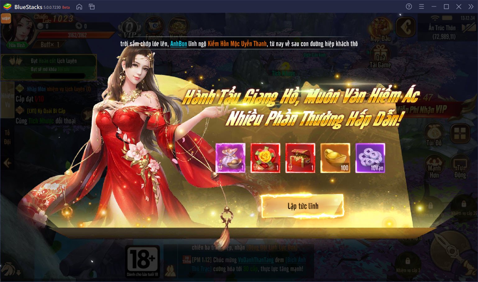 Cùng trải nghiệm game kiếm hiệp 3D hoành tráng Thiên Long Kỳ Hiệp