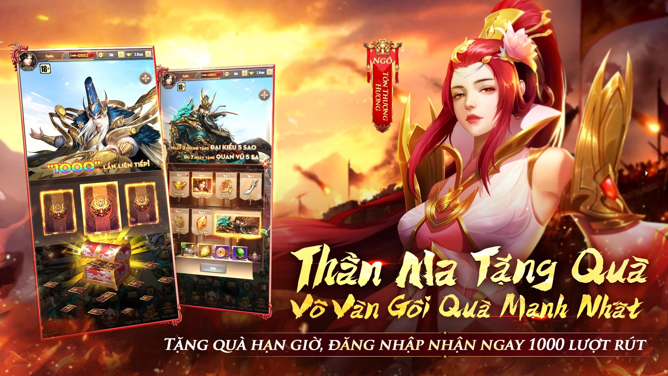 Thần Ma: Tam Quốc Xuất Chinh - Game thẻ tướng rảnh tay mới từ Gzone sắp ra mắt