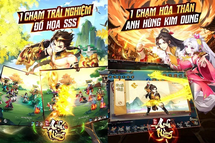 Thiếu Niên Anh Hùng: Game đấu tướng dựa theo truyện Kim Dung sắp ra mắt