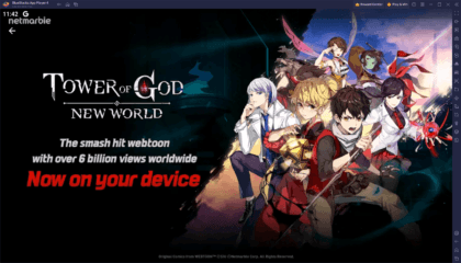 Cùng chơi Tower of God: New World trên PC với BlueStacks