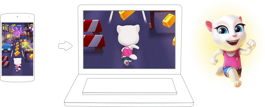 Play Talking Tom Gold Run on PC 17