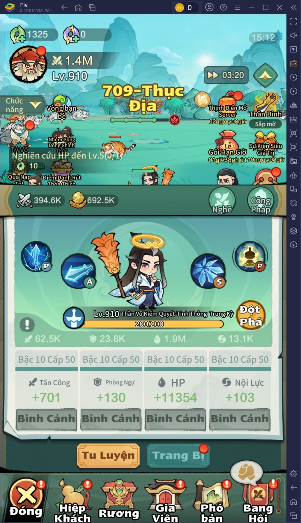Mẹo và thủ thuật dành cho game thủ khi chơi Tông Sư Mạnh Nhất trên PC với BlueStacks