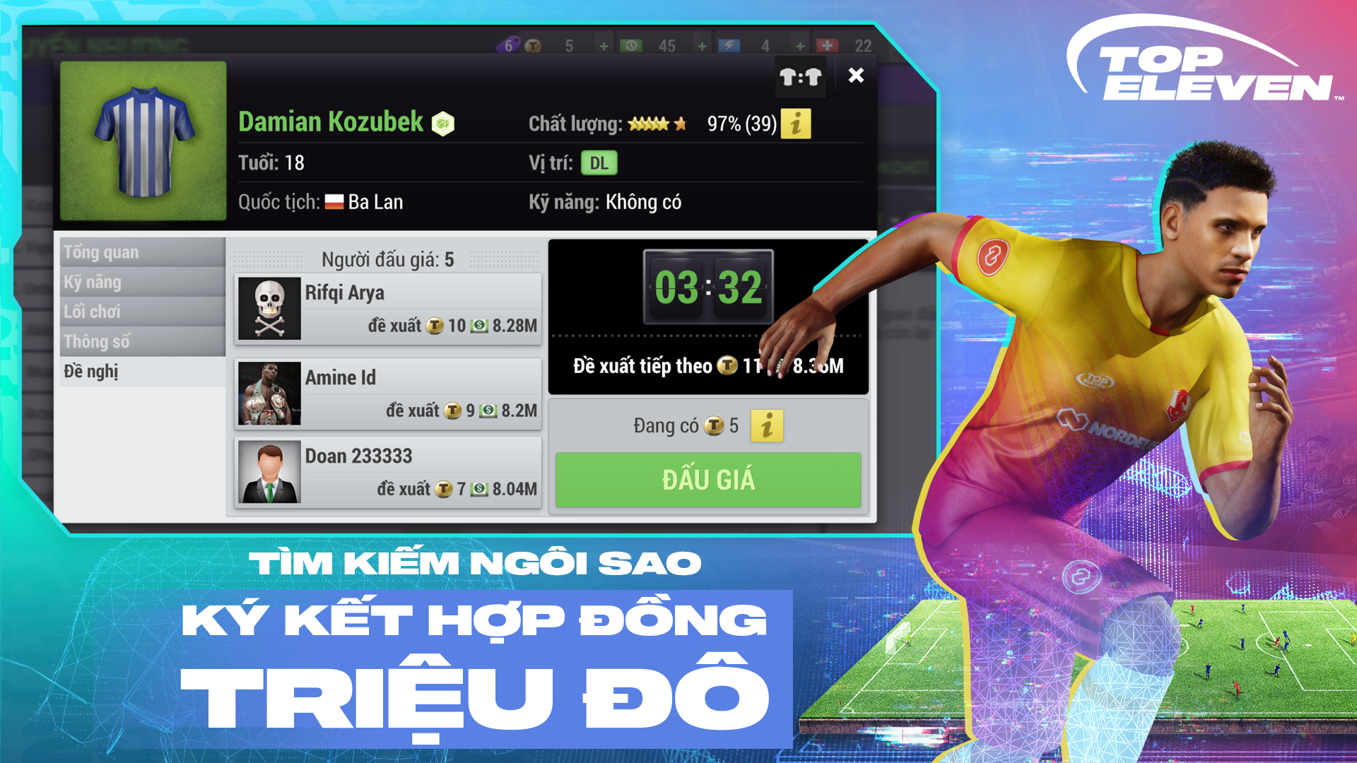 Top Eleven: Những tính năng thú vị giúp bạn trở thành HLV bóng đá thực thụ