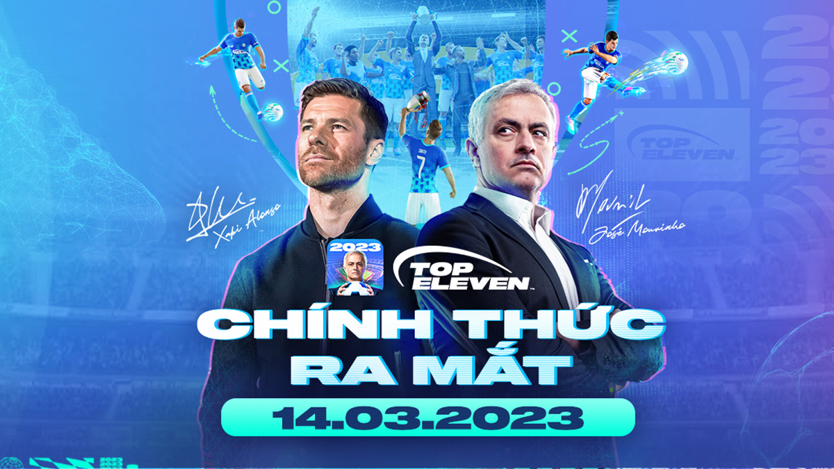 Top Eleven: Quản Lý Bóng Đá chính thức chào sân ngày 14/3/2023