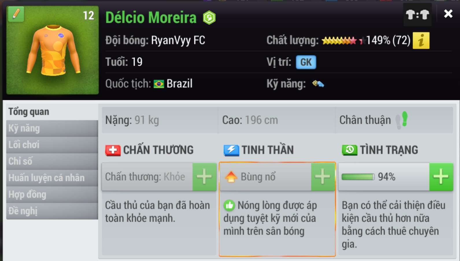 Top Eleven VNG: 4 lưu ý hàng đầu khi lựa chọn cầu thủ