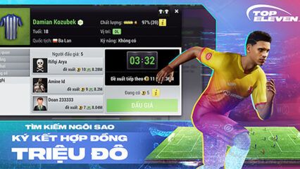 Top Eleven VNG: 4 lưu ý hàng đầu khi lựa chọn cầu thủ