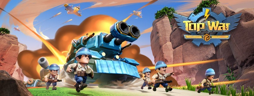 Top War: Battle Game, game chiến thuật đồ họa vui nhộn sắp ra mắt