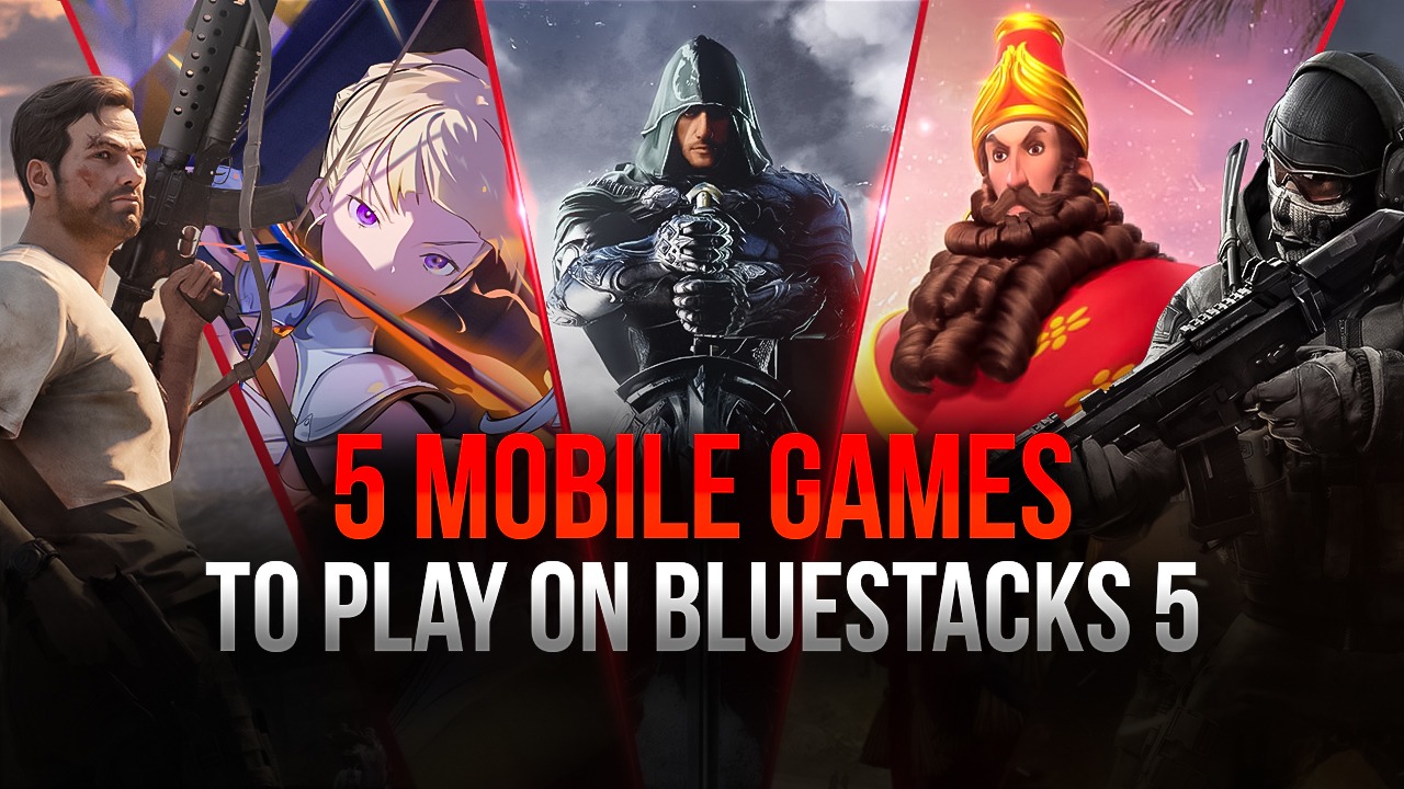 Mobile Games on PC: Bạn muốn chơi những tựa game điện thoại trên màn hình lớn của PC? Với BlueStacks 5, bạn có thể chơi hàng trăm game di động trên máy tính với chất lượng đồ họa và âm thanh tuyệt vời, đảm bảo mang đến trải nghiệm giải trí tuyệt vời.