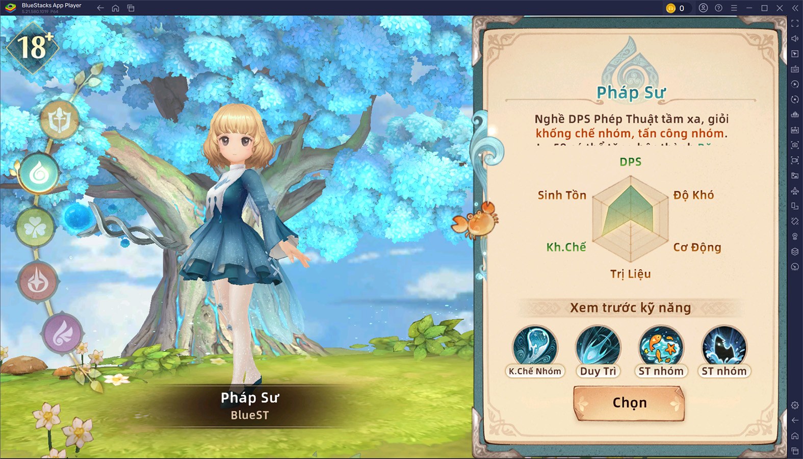 Tìm hiểu về 5 lớp nhân vật trong Tree of Savior：Neverland -TTH