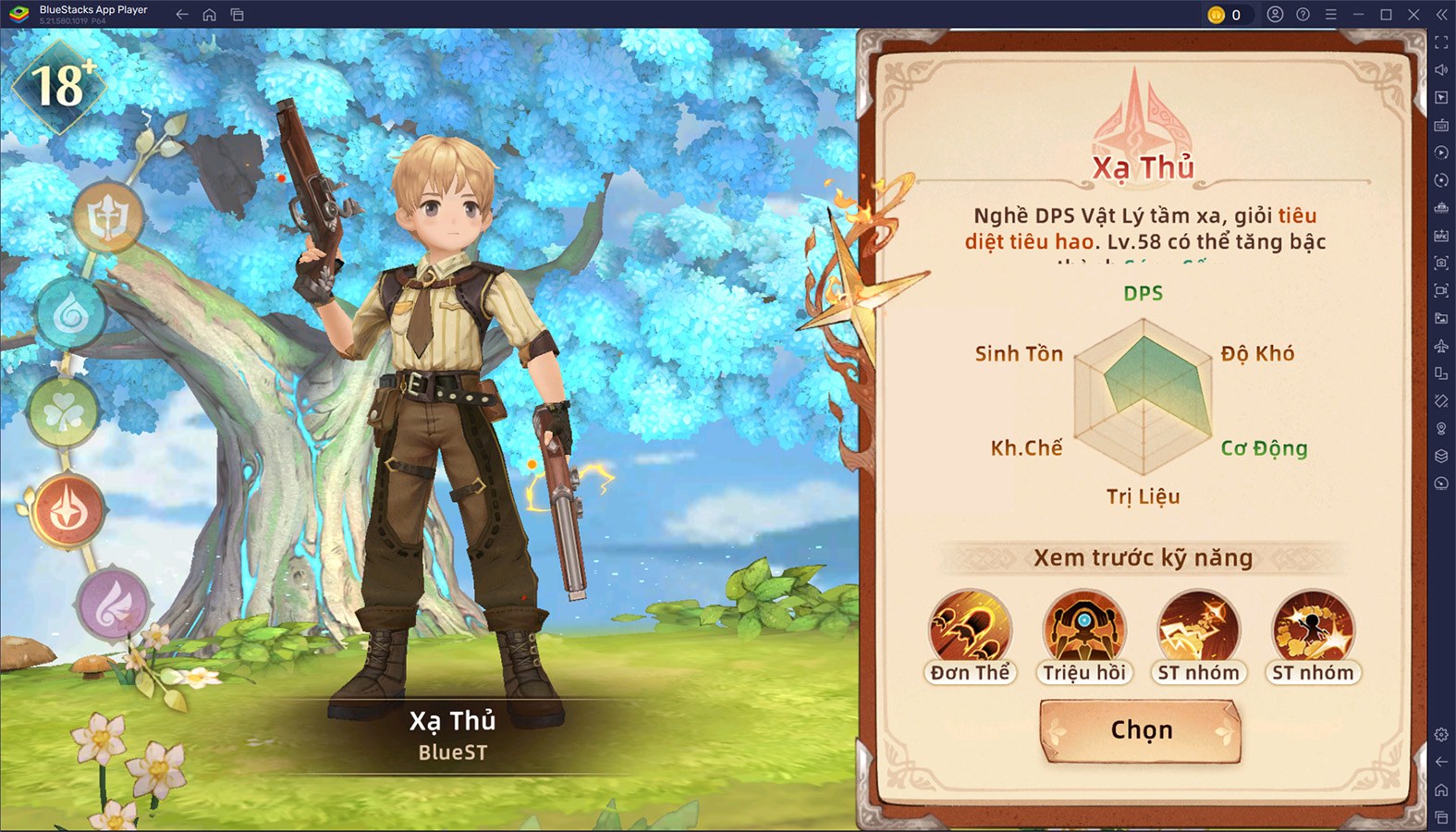 Tìm hiểu về 5 lớp nhân vật trong Tree of Savior：Neverland -TTH