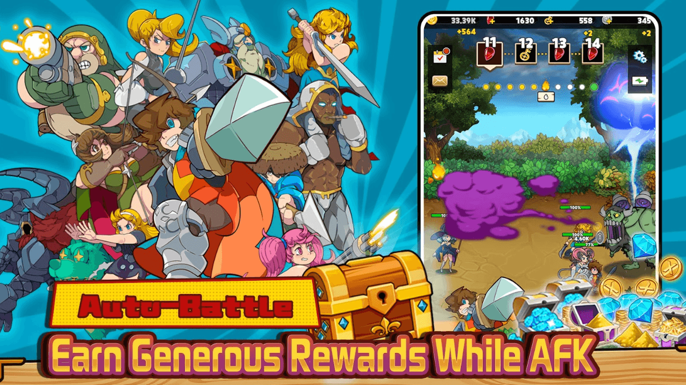 Tale of Sword – Idle RPG Open Beta Launches on Android