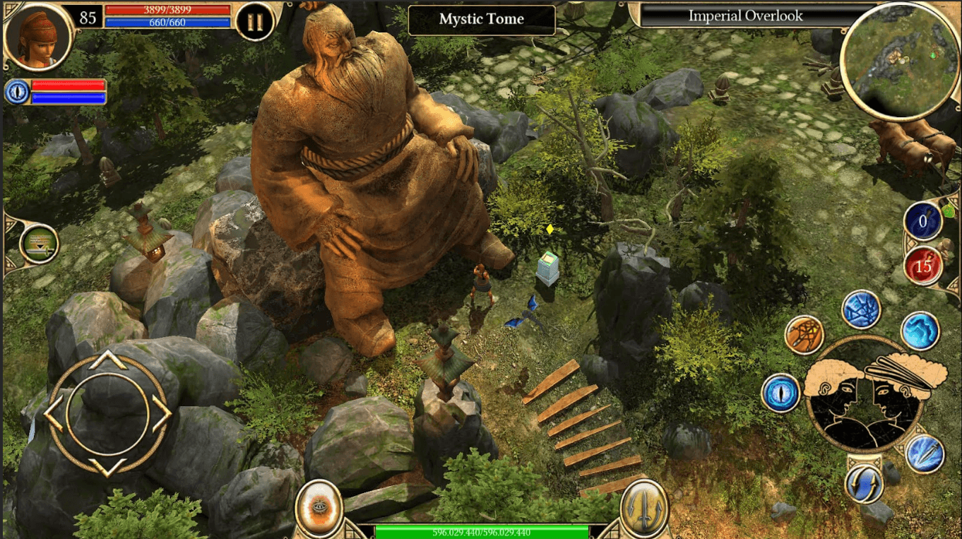 วิธีเล่น Titan Quest: Ultimate Edition บนพีซีหรือ Mac ด้วย BlueStacks