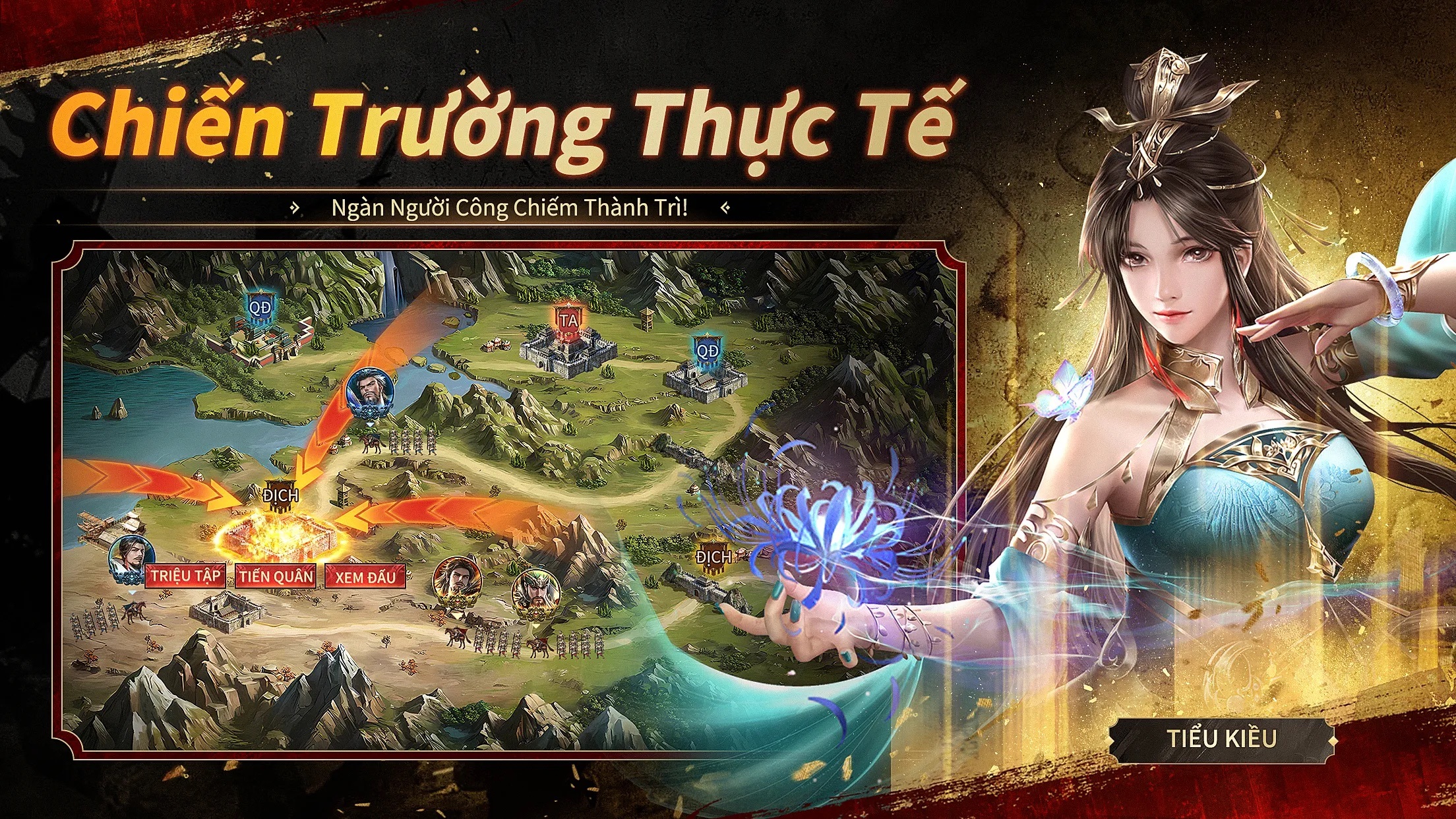 Gzone công bố game chiến thuật mới: Tam Quốc Anh Hùng Truyện