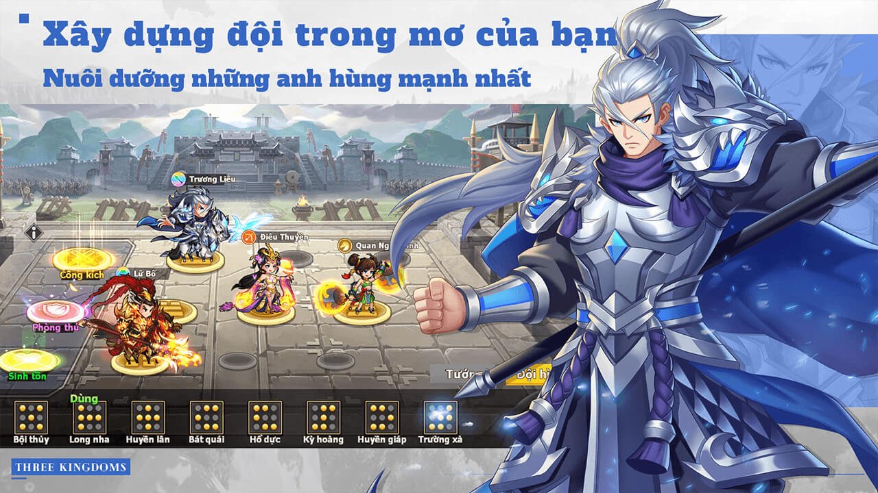 Tam Quốc Chí - Danh Tướng Truyện: Game thẻ tướng chiến thuật Tam Quốc mở đăng ký trước