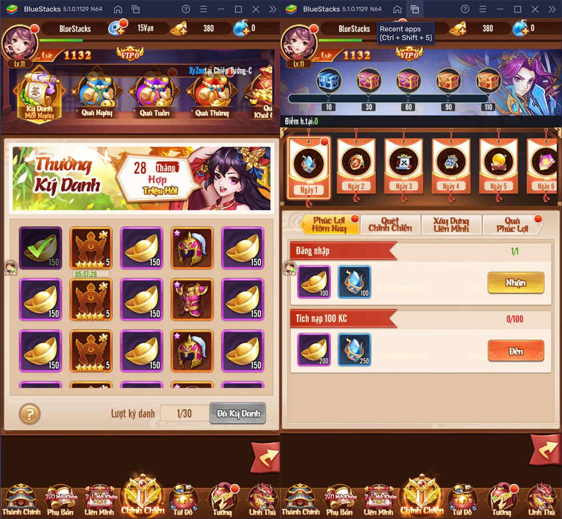 Chơi game thẻ bài chiến Tam Quốc Ca Ca trên PC với BlueStacks