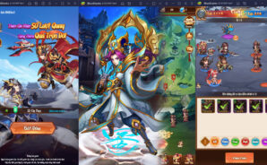 Chơi game thẻ bài chiến Tam Quốc Ca Ca trên PC với BlueStacks