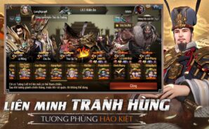 Tam Quốc Legend VTC Bảng Xếp Hạng Tướng Mới Nhất