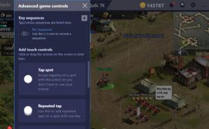 Thiết lập Game Controls khi chơi Tam Quốc Truyền Kỳ Mobile