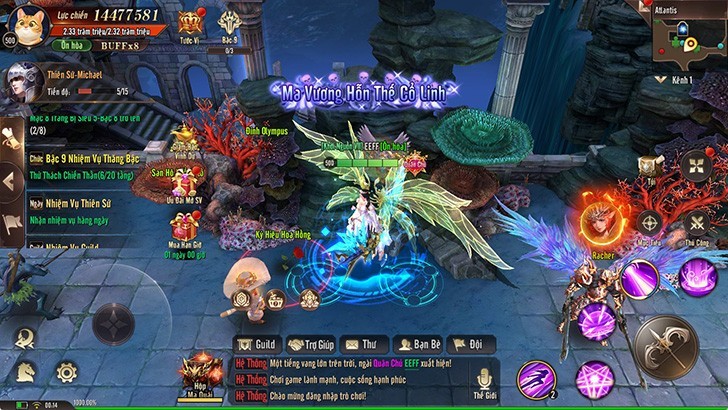 Thánh Quang Thiên Sứ: Tìm hiểu thế giới PvE rộng lớn trong game