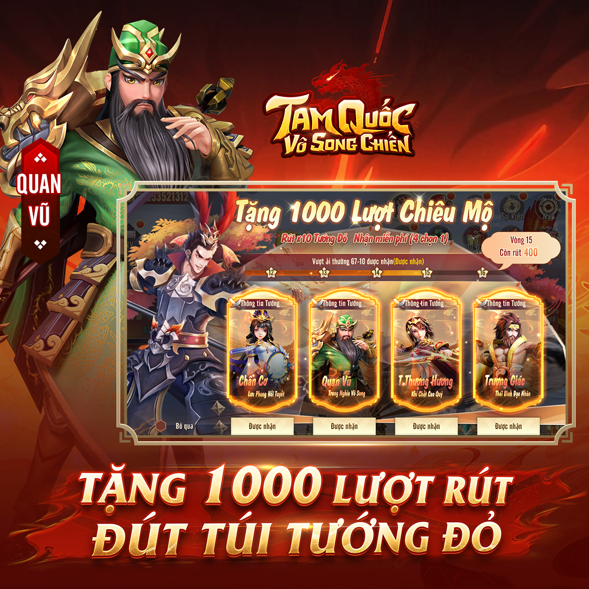 Tam Quốc Vô Song Chiến: Thêm một game đấu tướng 3Q đồ họa siêu đẹp sắp ra mắt