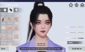 Chơi Nhất Mộng Giang Hồ với BlueStacks: Tạo nhân vật chi tiết đến từng đường nét