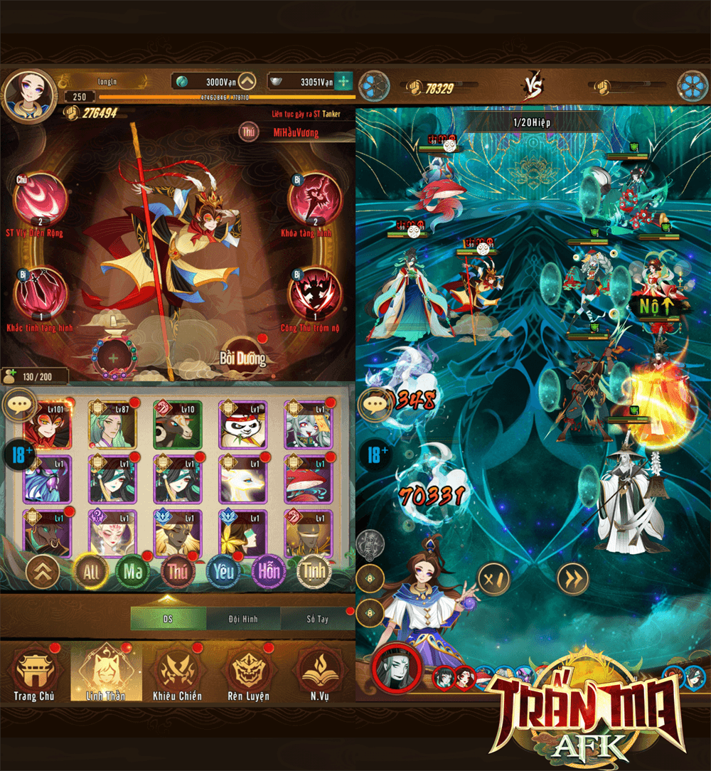 Trấn Ma AFK: Game mobile đề tài ma mị cực lạ chuẩn bị ra mắt