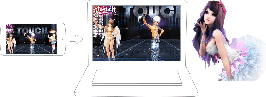 Chơi Touch Mobile on PC 21