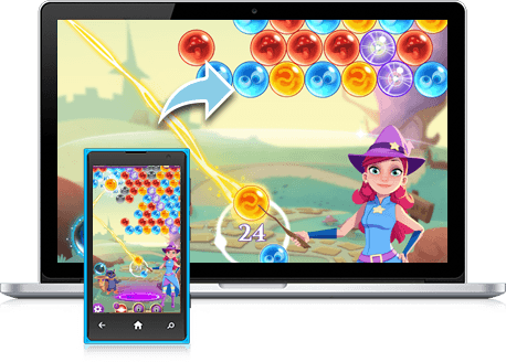 Chơi Bubble Witch 3 Saga on PC 21