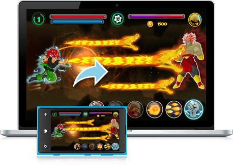 Chơi Goku Saiyan Battle on PC 17