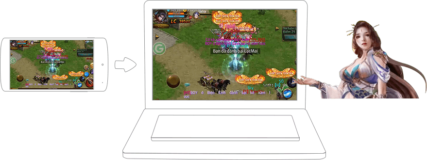 Chơi Quốc Chiến Truyền Kỳ on PC 16
