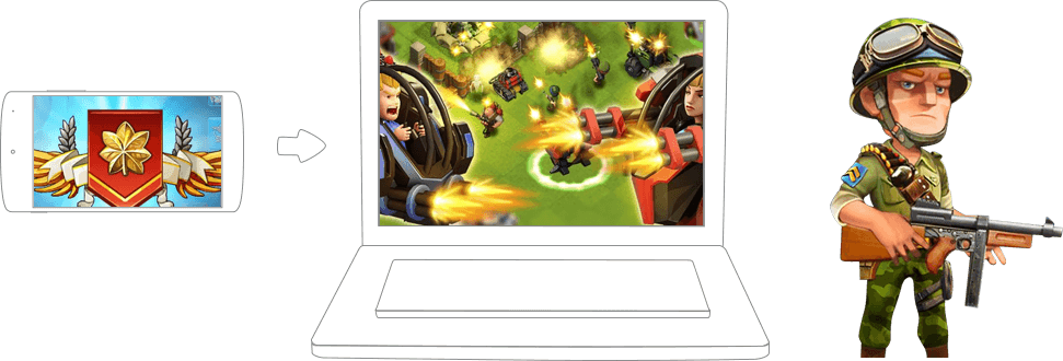 Играй Battle Glory На ПК 14