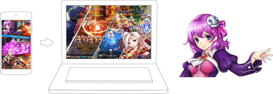 Chơi Bá Thần Mobile on PC 5