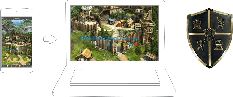 Играй Lords & Knights — Strategy MMO На ПК 18