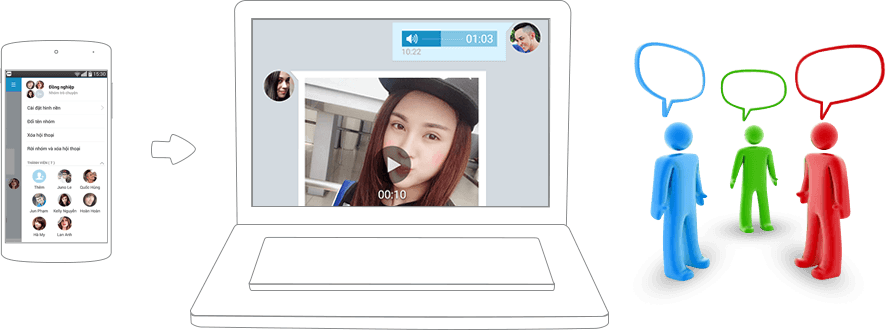 Chơi Zalo – Trao gửi yêu thương on PC 10