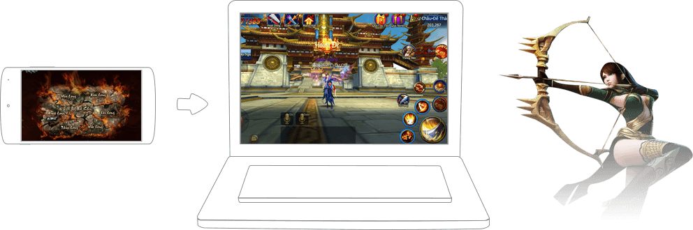 Chơi Lục Long Ngự Thiên 3D on PC 20
